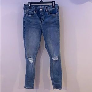 Worn-once Jamie skinny blue-jeans